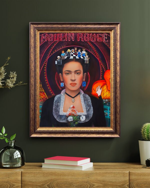 Frida en Francia - Printed Art