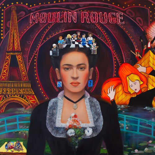 Frida en Francia - Printed Art
