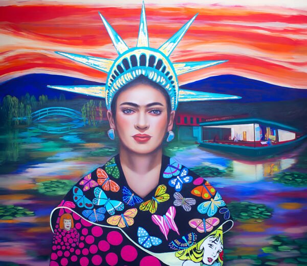 Frida de la libertad copia Frida Libre - Printed Art