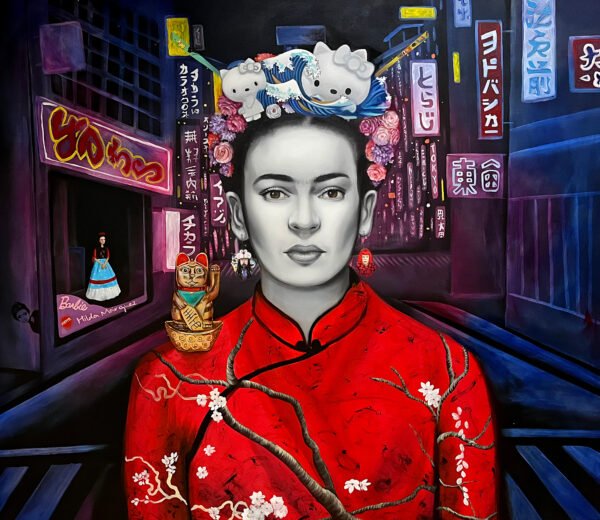 Frida japón copia Frida en Japón - Printed Art