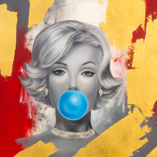 Marilyn Bubblegum - Printed Art