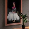 mokup Frida Dalí Frida Bailarina - Printed Art